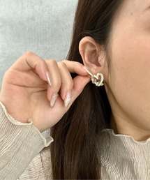 Burner | 【OKUOKU　0909】ハート モチーフ カラフル ピアス oku-pierce-g1 N(ピアス（両耳用）)