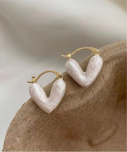 Burner（バーナー）の「【OKUOKU　0909】ハート モチーフ カラフル ピアス oku-pierce-g1 N（ピアス（両耳用）・レディース・その他4/Y/F/E/D/C/R/P/G/B/Q/O/その他5/W/V/T/その他7/X/Z/N/H/I/K/L/M/A/その他2/その他3・FREE）」の6枚目の写真