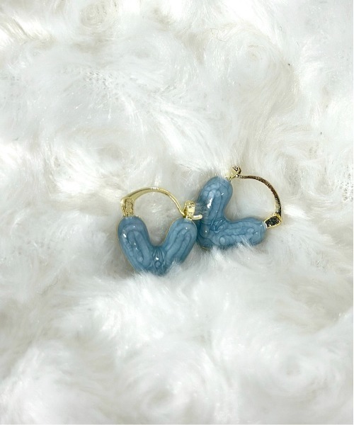 Burner（バーナー）の「【OKUOKU　0909】ハート モチーフ カラフル ピアス oku-pierce-g1 N（ピアス（両耳用）・レディース・その他4/Y/F/E/D/C/R/P/G/B/Q/O/その他5/W/V/T/その他7/X/Z/N/H/I/K/L/M/A/その他2/その他3・FREE）」の7枚目の写真