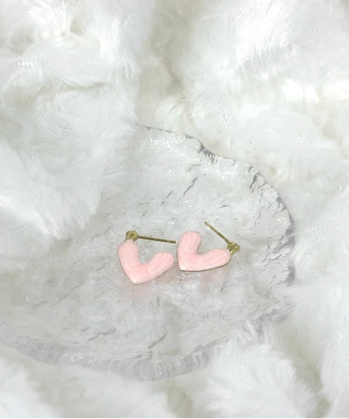 Burner（バーナー）の「【OKUOKU　0909】ハート モチーフ カラフル ピアス oku-pierce-g1 N（ピアス（両耳用）・レディース・その他4/Y/F/E/D/C/R/P/G/B/Q/O/その他5/W/V/T/その他7/X/Z/N/H/I/K/L/M/A/その他2/その他3・FREE）」の11枚目の写真