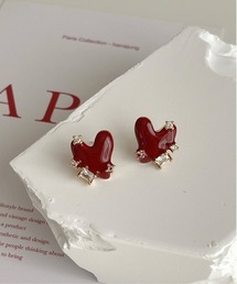 【OKUOKU　0909】ハート モチーフ カラフル ピアス oku-pierce-g1 N【RBTS】