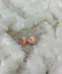 【OKUOKU　0909】ハート モチーフ カラフル ピアス oku-pierce-g1 N【RBTS】