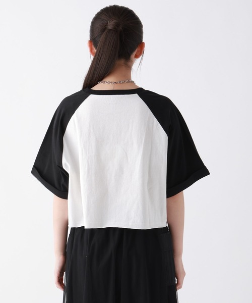 repipi armario(レピピ アルマリオ)の「GIRLプリントラグランT(Tシャツ/カットソー・キッズ・グレー/ホワイト/ピンク・SMALL/MEDIUM/LARGE)」の12枚目の写真