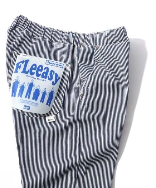 Lee(リー)の「Lee/リー Fleeasy Narrow フリージー ナロー XSからXXLまでカバーできるワンサイズのデニムパンツ(デニムパンツ・メンズ・ワンウォッシュ/ブルー/ブラック系その他/ブルー系その他/ストライプ/ブラック系その他2・FREE)」の6枚目の写真