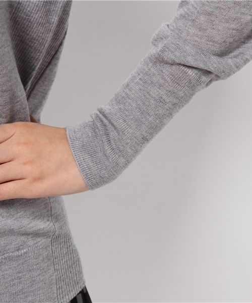 VENERTA knitwear（ヴェネルタニットウェア）の「VENERTA　KNITWEAR　ヴェネルタ　WISCONSIN　TRACK　HOLIDAY　LINE（ニット/セーター・レディース・グレー・FREE）」の8枚目の写真