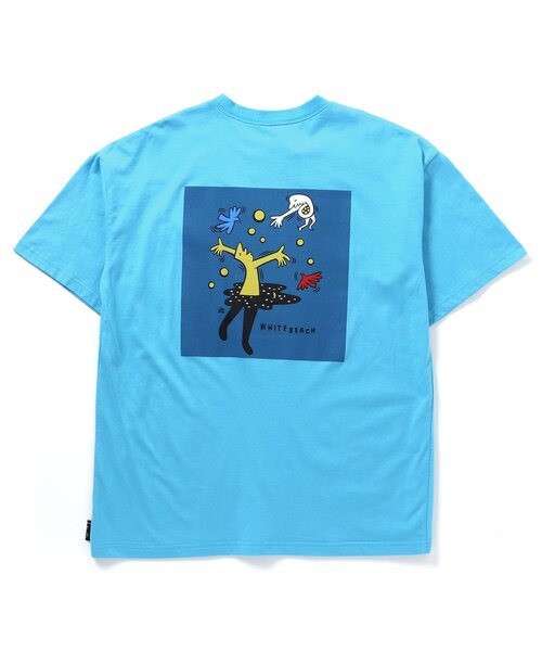 BREEZE(ブリーズ)の「【20周年】HY×BREEZE レコードイラストTシャツ大人(Tシャツ/カットソー・メンズ・サックスブルー/エメラルド/ブラック/オフホワイト/オレンジ/イエロー/パープル・MEDIUM/LARGE)」の14枚目の写真