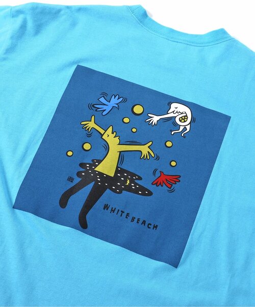 BREEZE(ブリーズ)の「【20周年】HY×BREEZE レコードイラストTシャツ大人(Tシャツ/カットソー・メンズ・サックスブルー/エメラルド/ブラック/オフホワイト/オレンジ/イエロー/パープル・MEDIUM/LARGE)」の21枚目の写真