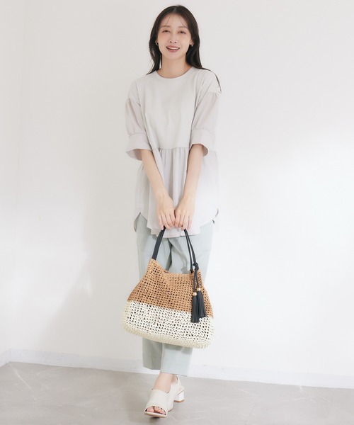 KATHARINE ROSS（キャサリンロス）の「【KATHARINE ROSS】ワークパンツ（カーゴパンツ・レディース・ライトグリーン/チャコールグレー・MEDIUM）」の16枚目の写真