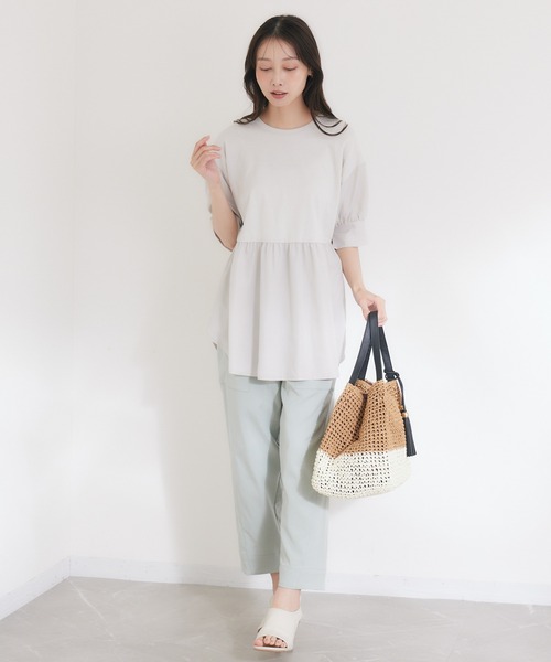 KATHARINE ROSS（キャサリンロス）の「【KATHARINE ROSS】ワークパンツ（カーゴパンツ・レディース・ライトグリーン/チャコールグレー・MEDIUM）」の17枚目の写真