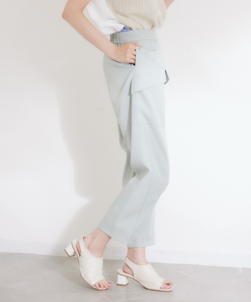 KATHARINE ROSS（キャサリンロス）の「【KATHARINE ROSS】ワークパンツ（カーゴパンツ・レディース・ライトグリーン/チャコールグレー・MEDIUM）」の19枚目の写真