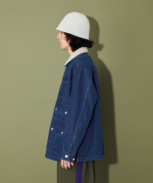 CITEN（シテン）の「＜CITEN＞ マルチポケット カバーオール（カバーオール・メンズ・コバルトブルー/ブラック・M/L）」の10枚目の写真