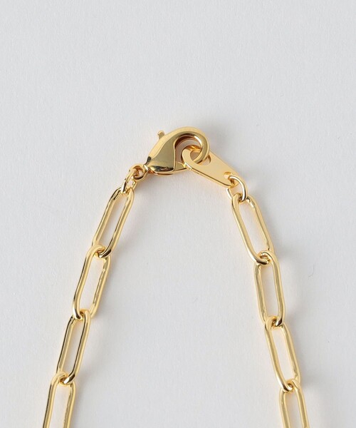 green label relaxing（グリーンレーベルリラクシング）の「GLR オーバル ネックレス（ネックレス・メンズ・シルバー/ゴールド・FREE）」の4枚目の写真