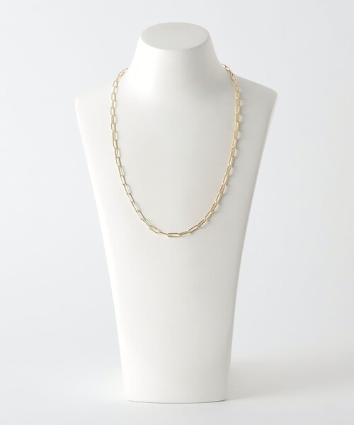 green label relaxing（グリーンレーベルリラクシング）の「GLR オーバル ネックレス（ネックレス・メンズ・シルバー/ゴールド・FREE）」の6枚目の写真