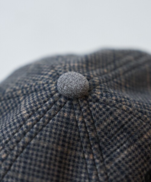 FREAK'S STORE(フリークスストア)の「チェックメルトンキャップ(キャップ・レディース・ベージュ/グレー・ONE SIZE)」の17枚目の写真