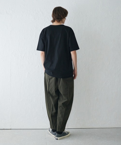 rehacer(レアセル)の「rehacer : Botanical Pocket HW CS / ボタニカルポケット ヘビーウェイト カットソー(Tシャツ/カットソー・メンズ・ホワイト/ブラック/グレー・SMALL/MEDIUM/LARGE/X-LARGE)」の8枚目の写真