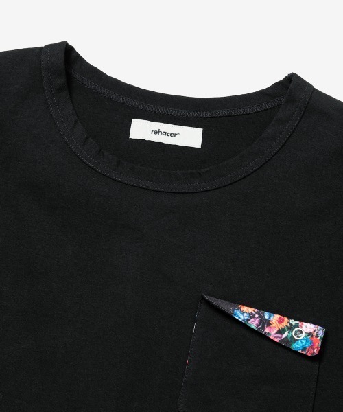 rehacer(レアセル)の「rehacer : Botanical Pocket HW CS / ボタニカルポケット ヘビーウェイト カットソー(Tシャツ/カットソー・メンズ・ホワイト/ブラック/グレー・SMALL/MEDIUM/LARGE/X-LARGE)」の14枚目の写真