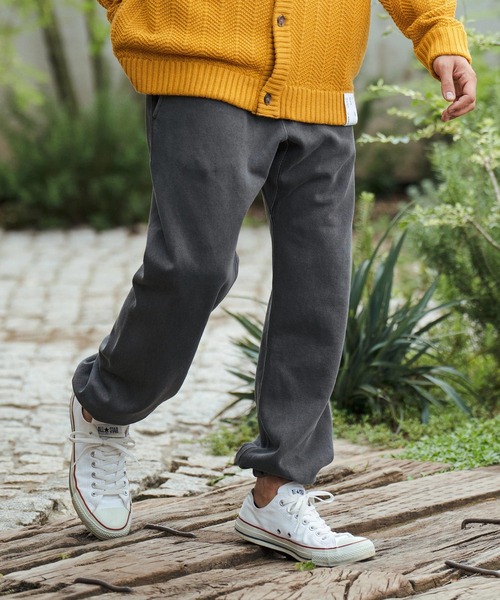 CAMBIO（カンビオ）の「mp12573-Pigment Dyed Back Brashed Sweat Pants スウェットパンツ（スウェットパンツ・メンズ・ラベンダー/ミント/ブラック・M/L）」の4枚目の写真