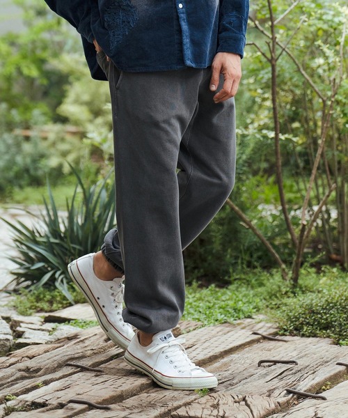 CAMBIO（カンビオ）の「mp12573-Pigment Dyed Back Brashed Sweat Pants スウェットパンツ（スウェットパンツ・メンズ・ラベンダー/ミント/ブラック・M/L）」の5枚目の写真