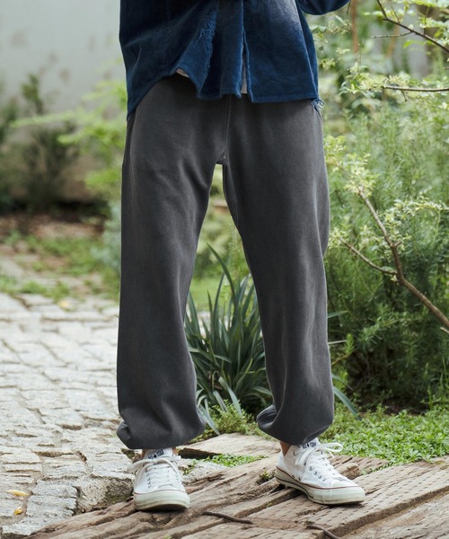 CAMBIO（カンビオ）の「mp12573-Pigment Dyed Back Brashed Sweat Pants スウェットパンツ（スウェットパンツ・メンズ・ラベンダー/ミント/ブラック・M/L）」の6枚目の写真