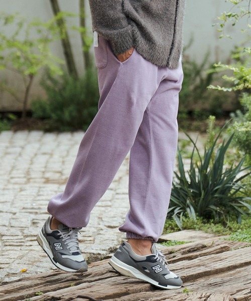 CAMBIO（カンビオ）の「mp12573-Pigment Dyed Back Brashed Sweat Pants スウェットパンツ（スウェットパンツ・メンズ・ラベンダー/ミント/ブラック・M/L）」の11枚目の写真