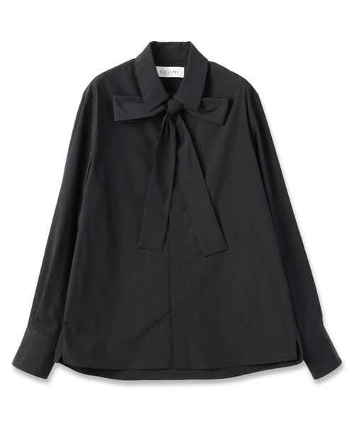 CULLNI（クルニ）の「24-AW-023 / Typewiter Bowtie Shirt（シャツ/ブラウス・メンズ・ブラック/ブルー/ホワイト・0/1/2）」の13枚目の写真
