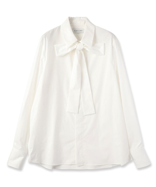 CULLNI（クルニ）の「24-AW-023 / Typewiter Bowtie Shirt
