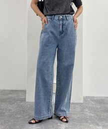 fredy emue | サイド切替デニムパンツ(デニムパンツ)