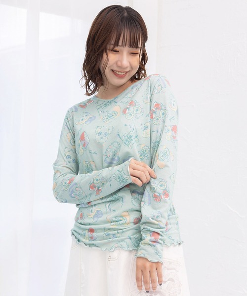 スカラー ScoLar トップス M カットソー ストレッチ 人物柄 DMW 楽天市場】スカラー Scolar 新作 スカラーちゃん スカラー T