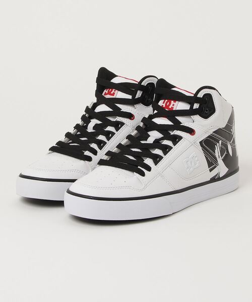 DC Pure Hight Top Wc Tx Se Chaussures De Skate Pour Homme, Bleu