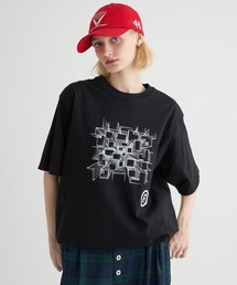 DRAWCODE ART GRAPHIC T/ドローコードアートグラフィックT