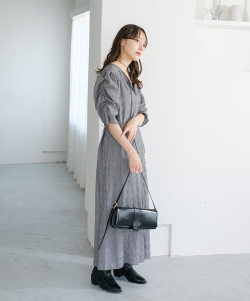 【タグ付き】kastane カップ付ワンピ Unevenbicolordress セール】【2サイズ展開/セットアップ/前後2WAY】半袖レース