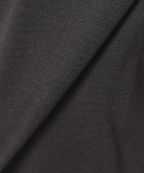 B.C STOCK（ベーセーストック）の「《追加4》裾ラウンドロンTEE（Tシャツ/カットソー・レディース・ホワイト/ブラック/ブラック系その他・FREE）」の8枚目の写真