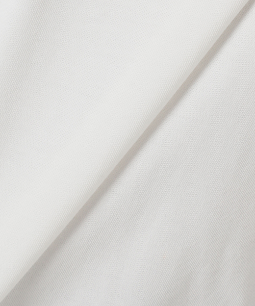 B.C STOCK（ベーセーストック）の「《追加4》裾ラウンドロンTEE（Tシャツ/カットソー・レディース・ホワイト/ブラック/ブラック系その他・FREE）」の4枚目の写真