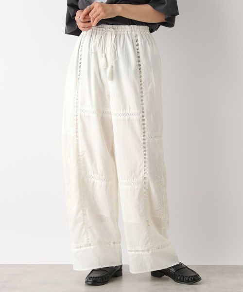 メル32195 セール】レース切り替えパンツ 133294（その他パンツ）｜LEPSIM