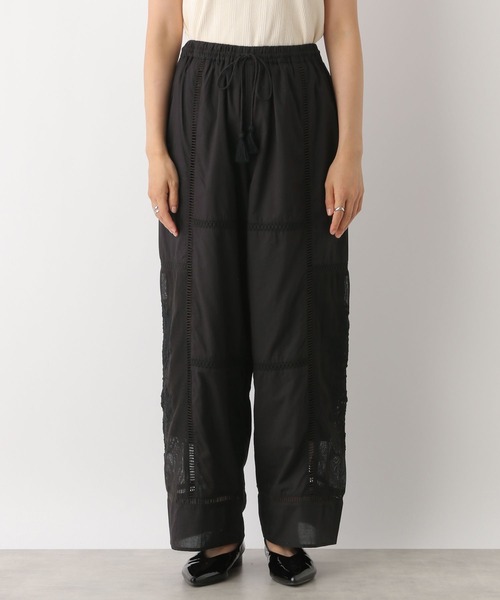 LEPSIM（レプシィム）の「レース切り替えパンツ　133294（その他パンツ・レディース・ブラック/オフホワイト・FREE）」の14枚目の写真