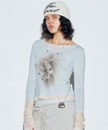 SCULPTOR | Triple Layerd L/S tee/トリプルレイヤードロングスリーブT(Tシャツ/カットソー)