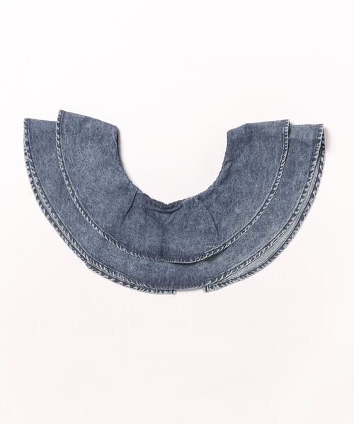 BIG FIELD（ビッグフィールド）の「デニムフリルカラー（付け襟・キッズ・ブラック/ネイビー・FREE）」の7枚目の写真