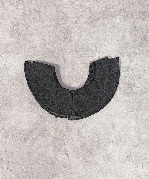 BIG FIELD（ビッグフィールド）の「デニムフリルカラー（付け襟・キッズ・ブラック/ネイビー・FREE）」の4枚目の写真