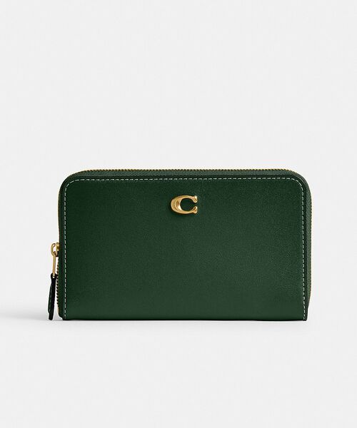 COACH エッセンスシャルミディアムジップウォレット 公式】COACH – コーチ | エッセンシャル ミディアム ジップ
