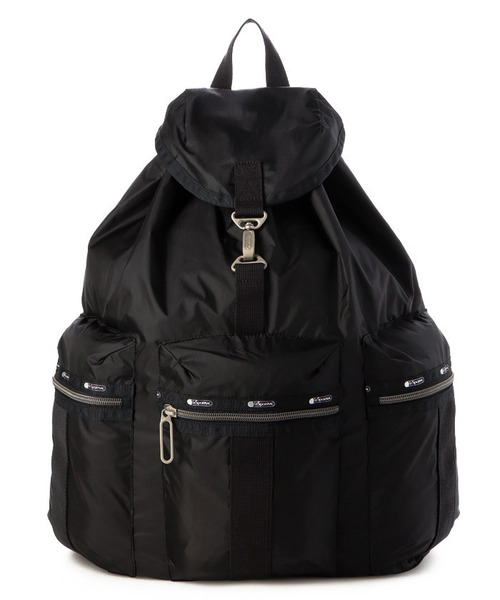 LeSportsac エッセンシャルコレクション　ブラック リュック ESSENTIAL CARRYALL BPブラック C（バックパック/リュック