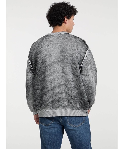 GUESS Originals Reverse Printed Sweater ニット セーター | GUESS