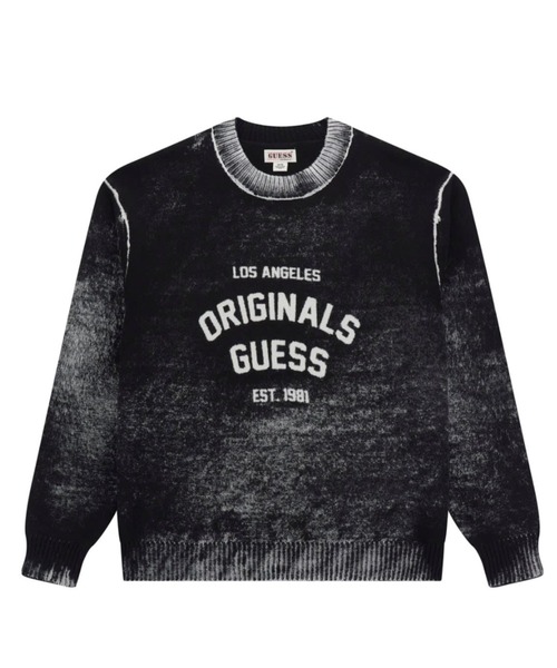 GUESS Originals Reverse Printed Sweater ニット セーター | GUESS