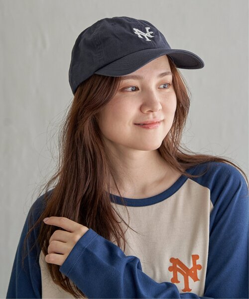 LBC（エルビーシー）の「NYキューバーンズBBキャップ（ハット・レディース・ブラック/ネイビー/ベージュ・FREE）」の6枚目の写真
