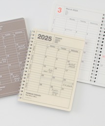 MARK'S（マークス）の「マークス 手帳 2025 スケジュール帳 2025年1月始まり 月間ブロック B6変型 ノートブックカレンダー・S・縦型（手帳/メモ帳）」