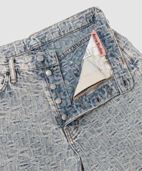 【Acne Studios】 ロゴテープツイルパンツ アクネストゥディオズ セール】Acne Studios 1981F FN Monogram（デニムパンツ）｜Acne