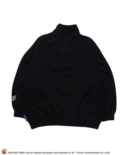 SEQUENZ（シークエンズ）】TJ STICKER HZIP SWEAT / トムジェリ