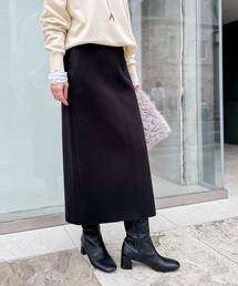 NOLLEY’S | 《セットアップ対応》ウォッシャブルダブルジャージタイトミディスカート(スカート)