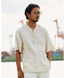 wjk | smart collar pullover H/S(Tシャツ/カットソー)