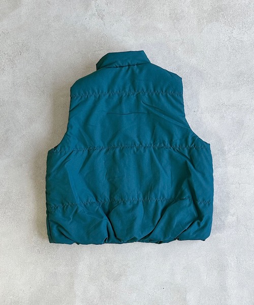 Life Support Products（ライフサポートプロダクツ）の「スタンドカラーキルトベスト（ベスト・キッズ・ベージュ/オレンジ/ブラック/ブルー・100/110/120/130/140/150/90）」の22枚目の写真