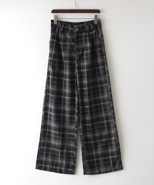 SpRay(スプレイ)の「チェックパンツ(その他パンツ・レディース・ブラウン/ボルドー/ブラック・MEDIUM)」の17枚目の写真